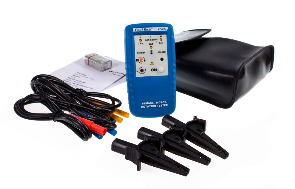 Indicator de secvență de fază PEAKTECH P 2525    [2]