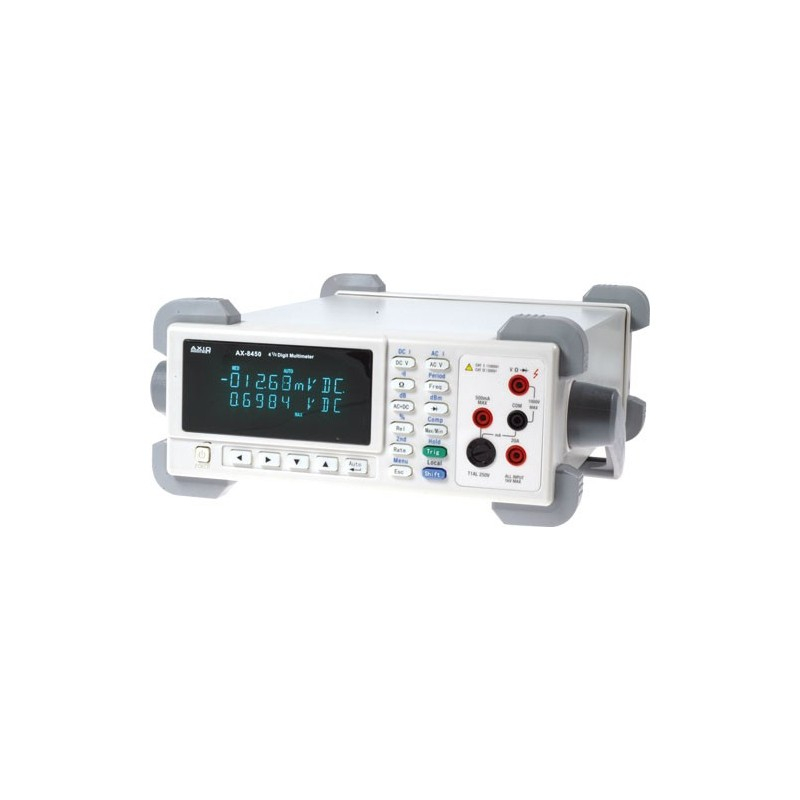 Multimetru de banc, AXIOMET, AX-8450A, 10µV...200mV-1kV, 0.1µA...2mA-20A [1]