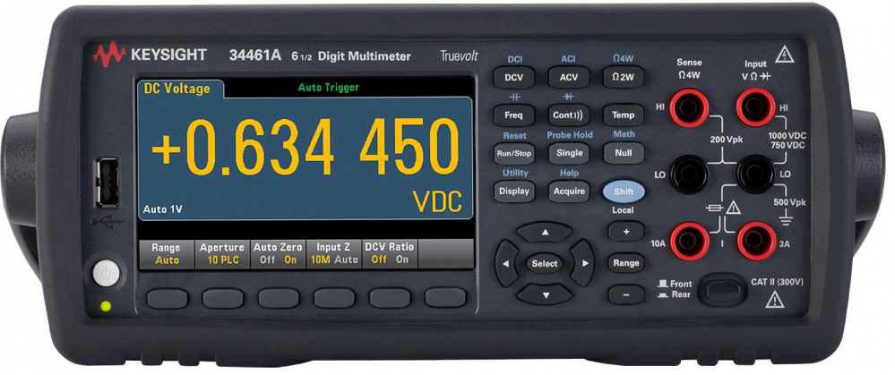 Multimetru de banc, KEYSIGHT, 34461A, 100mV-1kV, 100µA-10A [1]