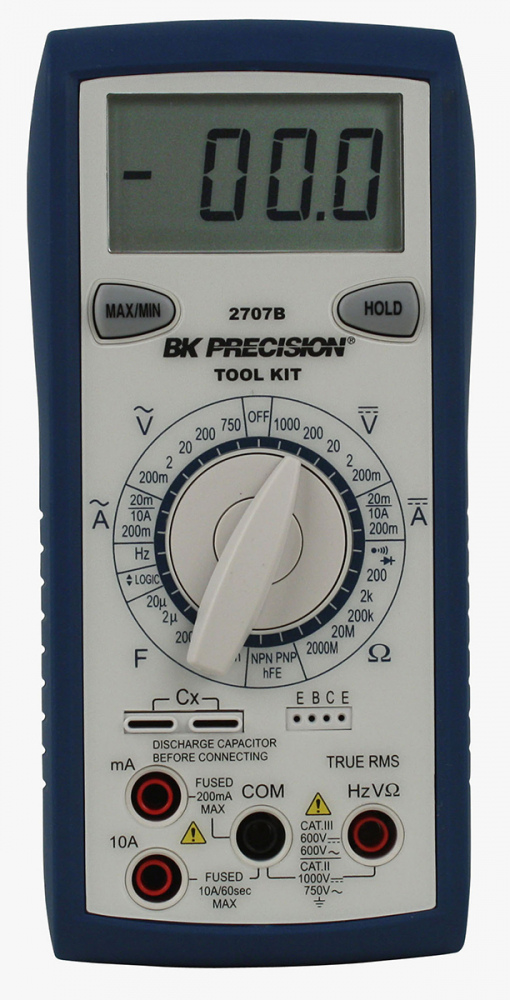 multimetru digital, B&K PRECISION, BK2707B, 200mV-1kV, 20mA-10A [1]