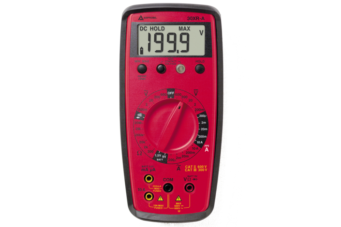 multimetru digital, BEHA-AMPROBE, 30XR-A, 0.1...200mV-0.6kV, 0.1...200µA-10A [1]