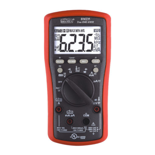 multimetru digital, BRYMEN, BM235, 60mV-1kV, 600µA-10A [1]
