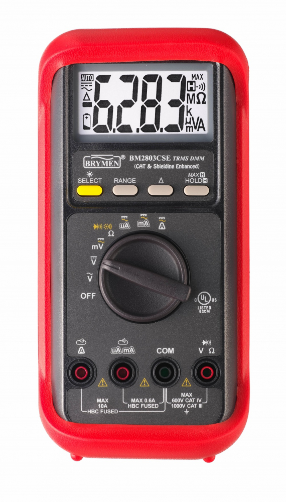multimetru digital, BRYMEN, BM2803CSE, 60mV-1kV, 600µA-10A [1]