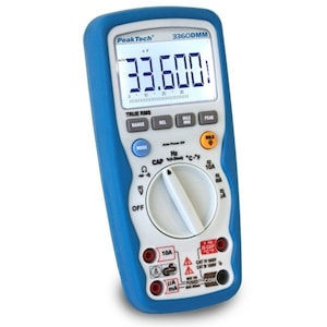 multimetru digital, PEAKTECH, PKT-P2025A, 600mV-1kV, 600µA-10A [1]