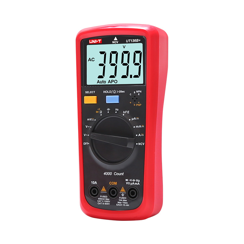 multimetru digital, UNI-T, UT136C+, 400mV-1kV, 0.4mA-10A [2]