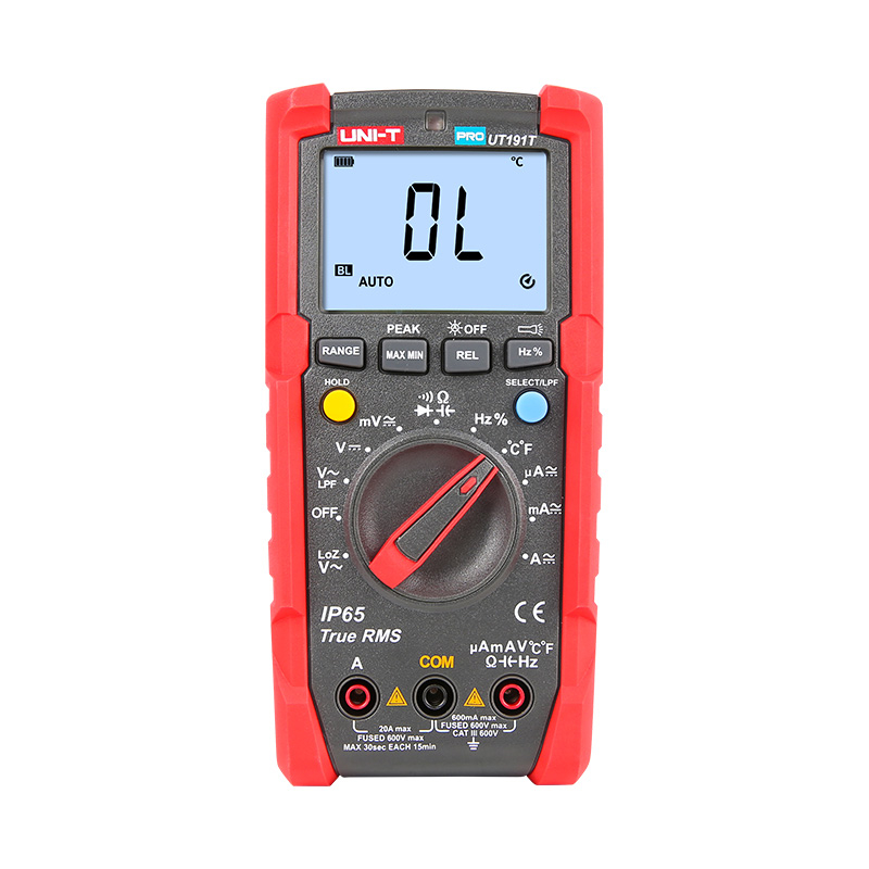 multimetru digital, UNI-T, UT191E, 600mV-0.6kV, 600µA-20A [4]