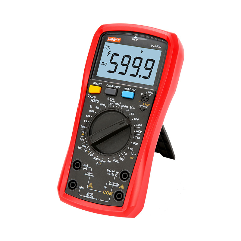 multimetru digital, UNI-T, UT890C, 0.1...600mV-1kV, 0.01...60µA-20A [2]