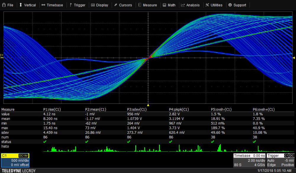 osciloscop-digital-TELEDYNE LECROY-LC-SURFER4104HD-1GHz-4canale.jpg [2]