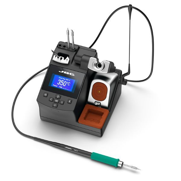 Stație de lipit JBC TOOLS JBC-CP-2QF, 90...450°C control digital, cu butoane [2]