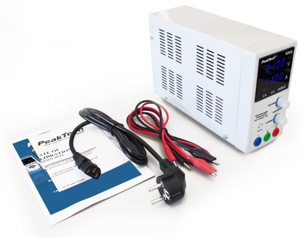 Sursa de alimentare, PEAKTECH, PKT-P6226, LED, 1 canale, pentru ateliere de reparații electronice, Control curent constant [5]