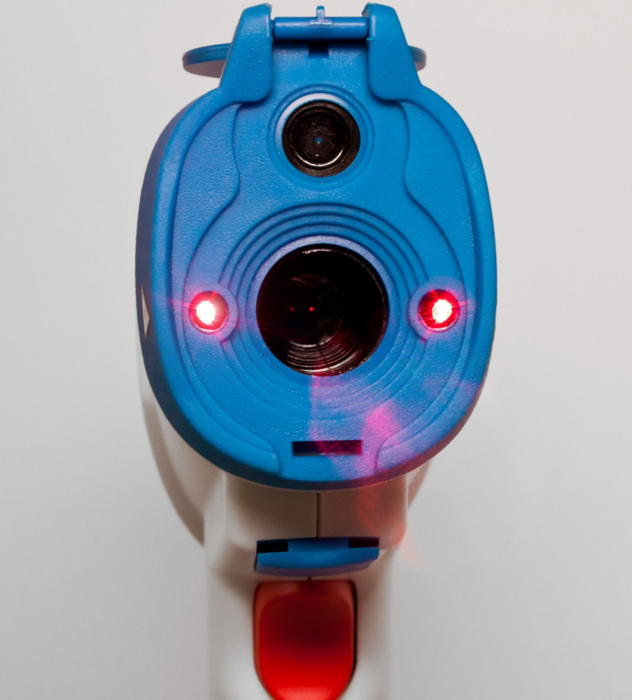 Termometru PEAKTECH PKT-P4955,  baterie reîncărcabilă Li-Ion 3,7V 1400mAh x1, Termometru cu infraroșu [7]