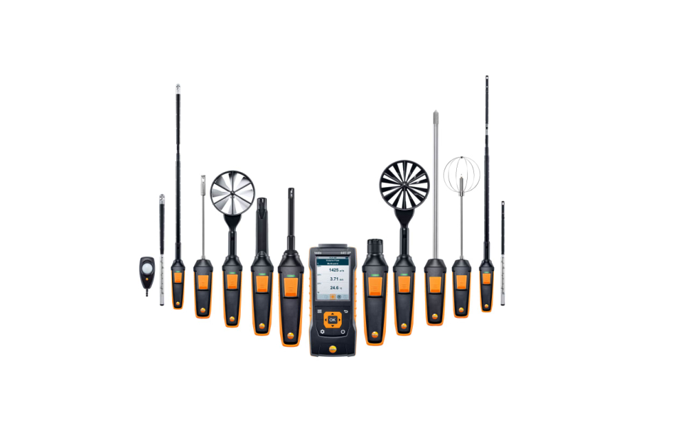 Termometru TESTO TESTO440-5,  baterie LR6 AA 1,5V x3, condiții de mediu [7]