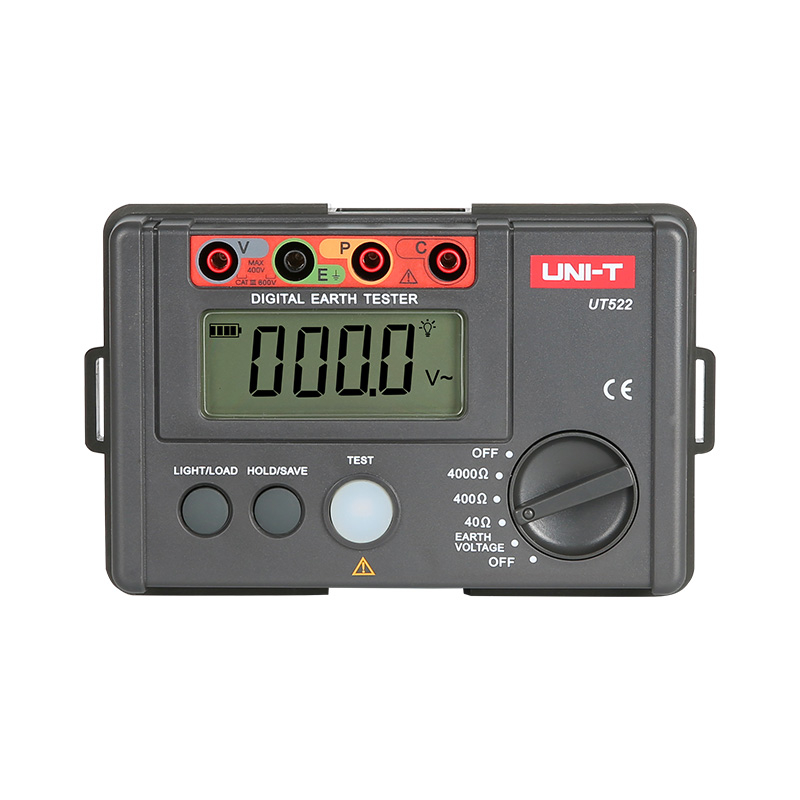 Tester UNI-T UT522, CAT III 600V, EN 61010, Pentru lucrări de întreținere a instalațiilor electrice si de impamantare [1]