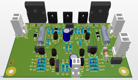 Audio - Amplificator 45W/8Ω