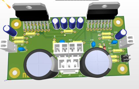 Audio - Amplificator cu 2xTDA7294