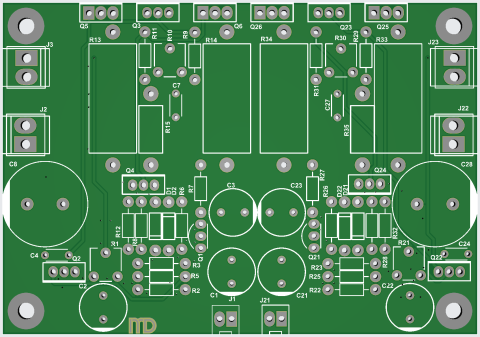 Audio - Amplificator cu etaj final Darlington