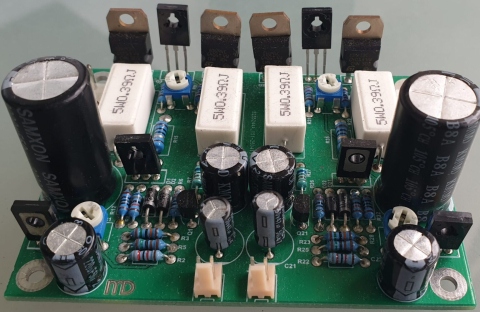 Audio - Amplificator cu etaj final Darlington