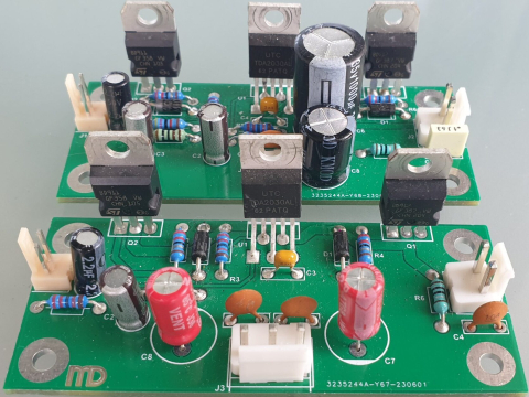 Audio - Amplificator cu TDA2030 si tranzistoare
