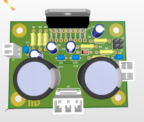 Audio - Amplificator cu TDA7294 - kit de asamblat