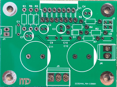 Audio - Amplificator cu TDA7294 - placa de circuit