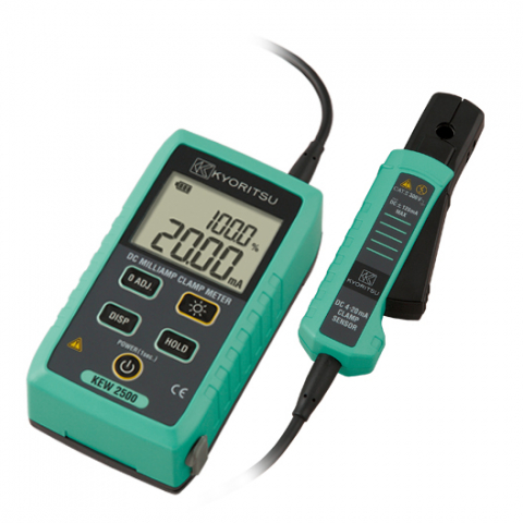 Instrumente de masura si control - Cleste ampermetric KYORITSU KEW2500, , LCD , operare confortabilă cu o singură mână