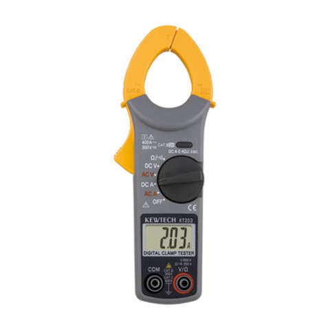 Instrumente de masura si control - Cleste ampermetric KYORITSU KT203, 10mA... 40A, 400A, LCD 3,75 cifre, analiză precisă a variațiilor de tensiune și curent