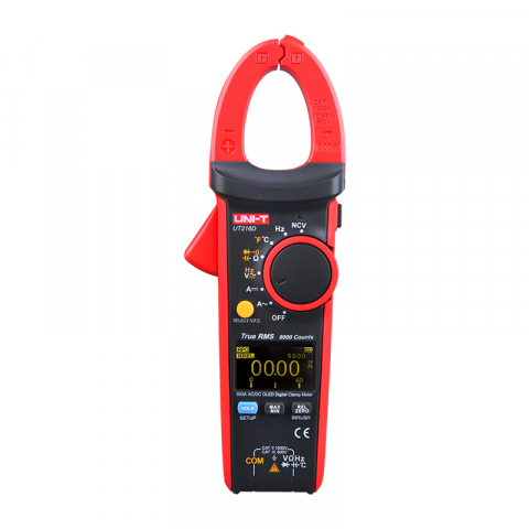 Instrumente de masura si control - Cleste ampermetric UNI-T UT216C, 60A, 600A, LCD (6000), flexibilitate în măsurători pentru electroniști și electricieni