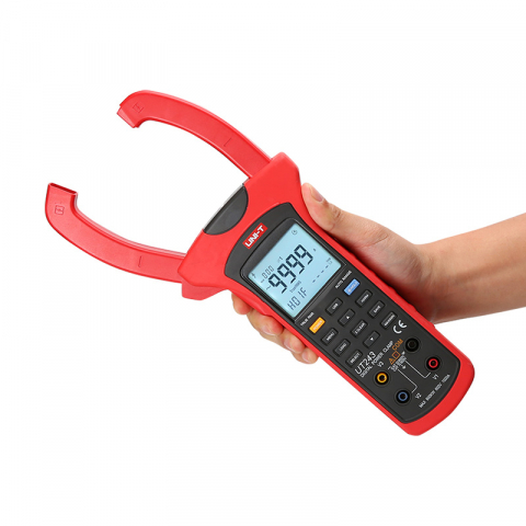 Cleste ampermetric UNI-T UT243, 100mA... 50A, 250A, 1kA, LCD (10000), perfect pentru depanare rapidă [1]