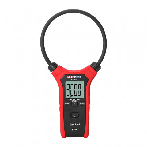 Instrumente de masura si control - Cleste ampermetric UNI-T UT281E, 6A, 30A, 60A, 300A, 600A, 3kA, LCD , fiabilitate ridicată în orice condiții