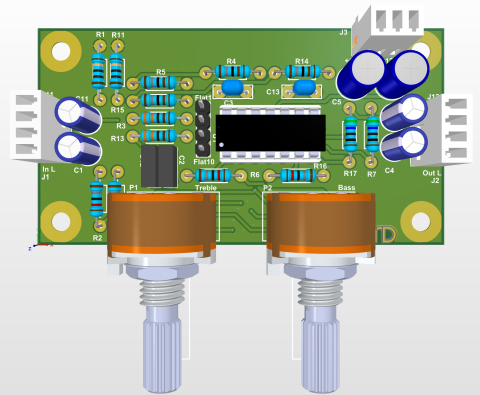 Audio - Corector de ton cu reactie în giratoriu