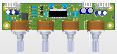 Audio - Corector de ton cu reactie în giratoriu