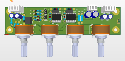 Audio - Corector de ton cu reactie în giratoriu