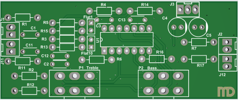 Audio - Corector de ton cu reactie în giratoriu