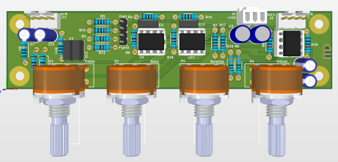 Audio - Corector de ton cu reactie în giratoriu