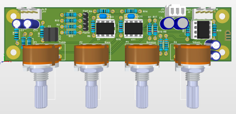 Audio - Corector de ton cu reactie în giratoriu
