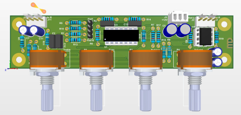 Audio - Corector de ton cu reactie în giratoriu