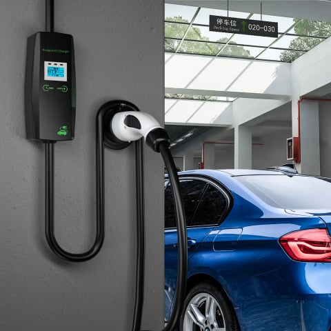 Stație Încărcare masini electrice 11 kW, 7 kW, 3.5 kW, Control Putere, Type 2, 3 Faze, 16A, Mufă CEE [4]