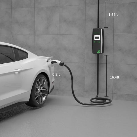 Stație Încărcare masini electrice 11 kW, 7 kW, 3.5 kW, Control Putere, Type 2, 3 Faze, 16A, Mufă CEE [6]