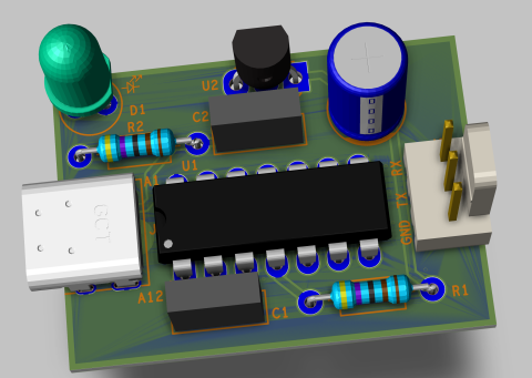 Audio - Intrerfata USB-UART