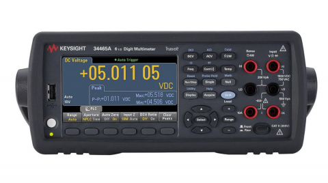 Instrumente de masura si control - Multimetru de banc, KEYSIGHT, 34465A, 100mV-1kV, 1µA-3A