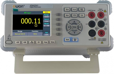 Instrumente de masura si control - Multimetru de banc, OWON, XDM2041, 50mV-1kV, 0.5mA-10A