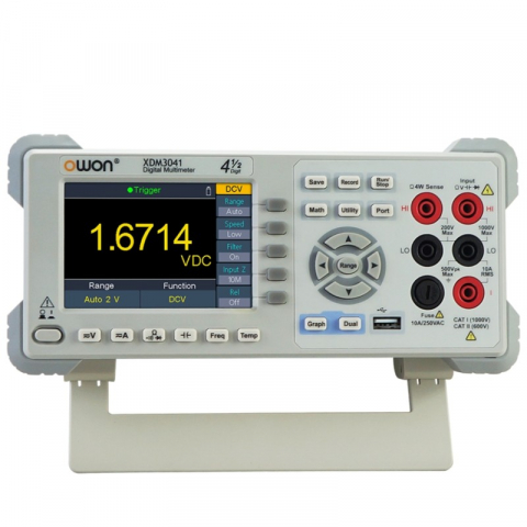 Instrumente de masura si control - Multimetru de banc, OWON, XDM3041, 600mV-1kV, 600µA-10A