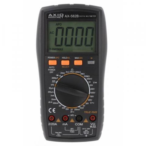 Multimetre Digitale - multimetru digital, AXIOMET, AX-573, 0.1...200mV-1kV, 10nA...200µA-20A