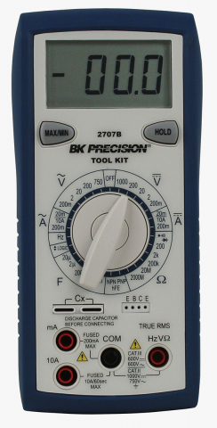 Instrumente de masura si control - multimetru digital, B&K PRECISION, BK2707B, 200mV-1kV, 20mA-10A
