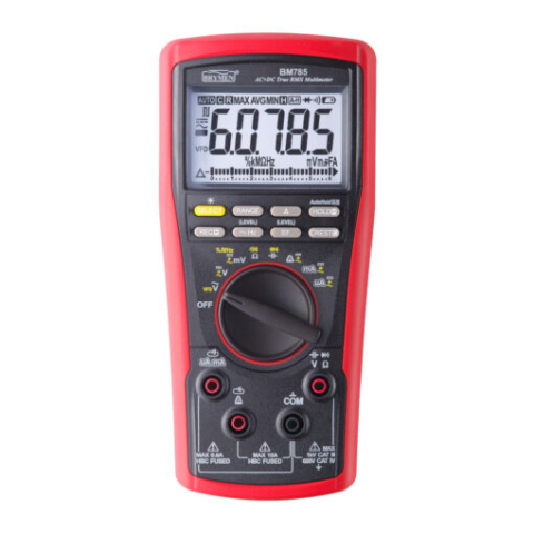 Instrumente de masura si control - multimetru digital, BRYMEN, BM785, 600mV-1kV, 600µA-10A