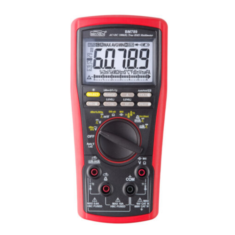 Instrumente de masura si control - multimetru digital, BRYMEN, BM789, 600mV-1kV, 600µA-10A