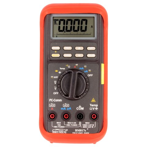 Instrumente de masura si control - multimetru digital, BRYMEN, BM817S, 50mV-1kV, 0.5mA-10A
