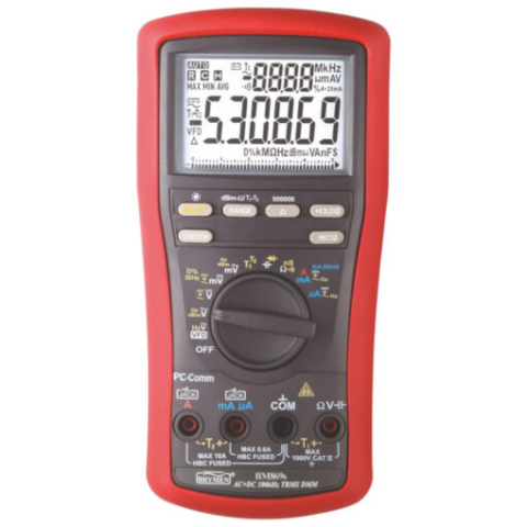 Instrumente de masura si control - multimetru digital, BRYMEN, BM869, 10µV...500mV-1kV, 10nA...500µA-10A