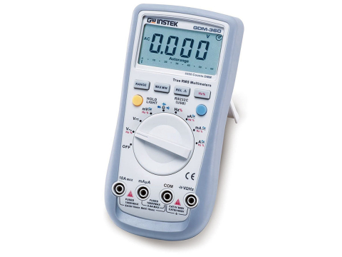 Instrumente de masura si control - multimetru digital, GW INSTEK, GDM-360, 60mV-0.6kV, 600µA-10A