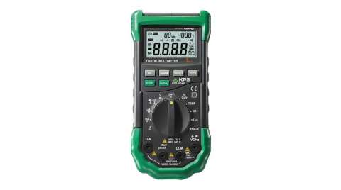 Instrumente de masura si control - multimetru digital, KPS, KPS-MT490, 400mV-0.6kV, 0.4mA-10A